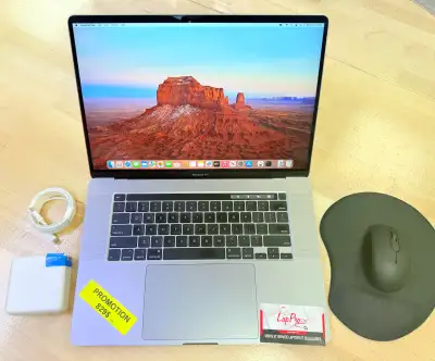 Apple MacBook Pro 16" – Intel Core i9 – 32 Go RAM, View more