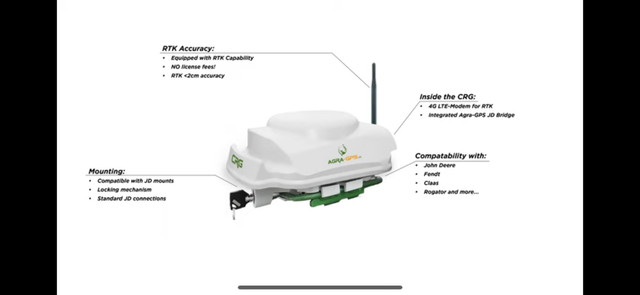 Agra-GPS + JD RTK in General Electronics in Saskatoon