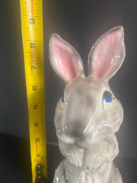 Cutest Ever! Tall Vintage Ceramic/China Rabbit/Bunny: Fort Erie