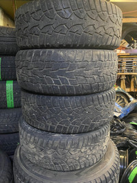 4 winter tires 205 55 16 with steel rims 5x114.3mm cb 65 mm $300