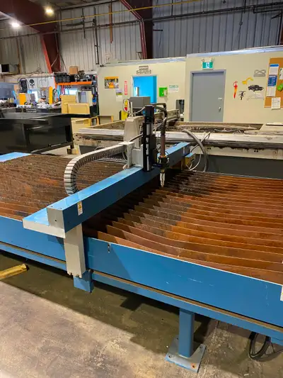 Upgraded Koike 5×10 CNC Plasma Table – Hypertherm PM1000 – Fab‑Cut Controls – New THC Package Take y...