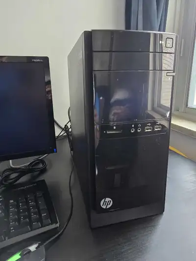 HP desktop computer CPU, View more