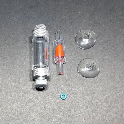 DUAL HEAD BUBBLE COUNTER - FOR CO2 GAS AND AIR PUMPS, View more