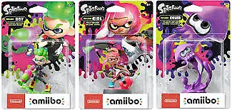 Splatoon 2 Amiibo Boy or Girl or Squid New/Neuf 80.00$ each/chaque