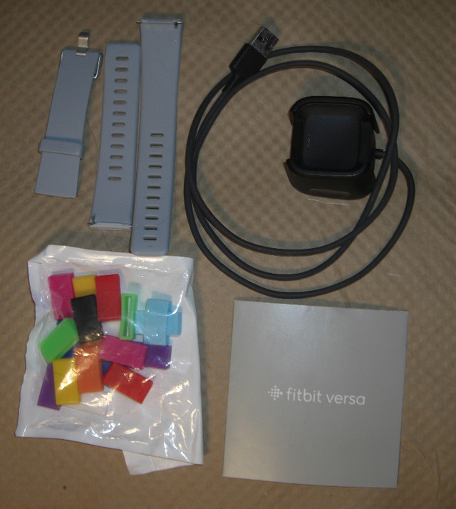 fitbit versa charger, band and accessories in General Electronics in Cambridge