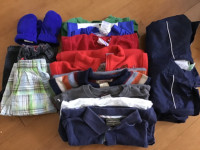 12 PIECES SIZE 2T MIXED BRAND CLOTHING JACKET SWEATER FLEECE