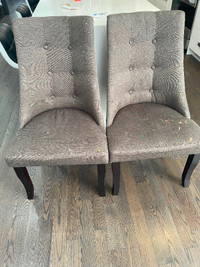 6 Dining Chairs - FREE