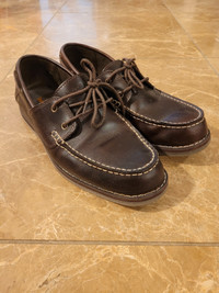Timberland Men's Leather Boat Shoe - Size 8