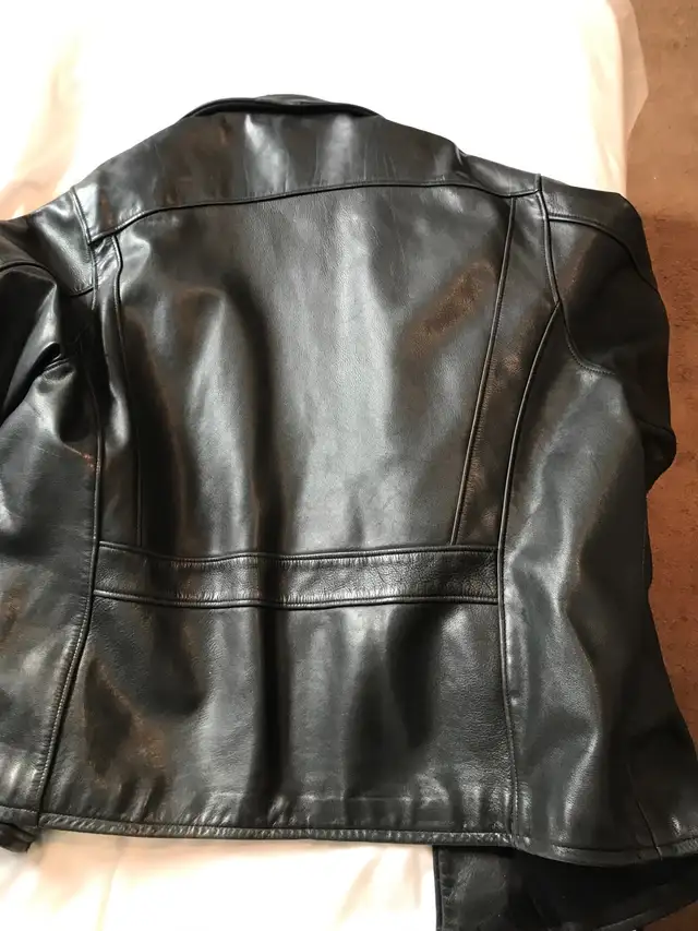 A-Pro-Peaux Black Men’s Leather Jacket in Men's in Laval / North Shore - Image 4