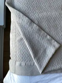 Blanket - luxury heavy weight blanket 100% cotton