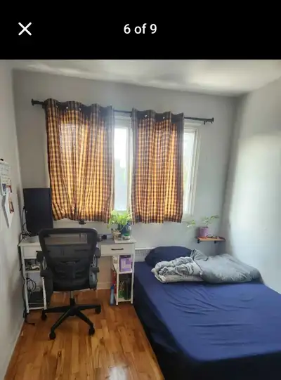 **Sublet – 1 Room in 4½ (Park-Ex) – October, November, December + 1 week in January (optional) – $70...