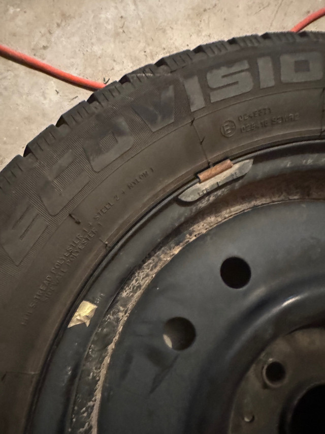 One season used winter tires  in Cars & Trucks in Peterborough - Image 3