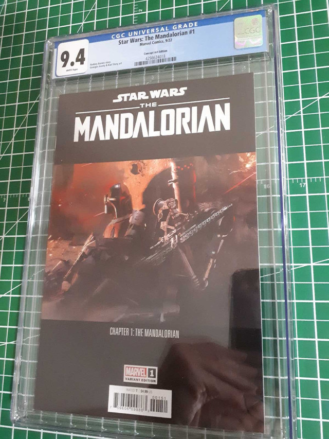 The Mandalorian #1 CGC 9.4 in Comics & Graphic Novels in Kingston
