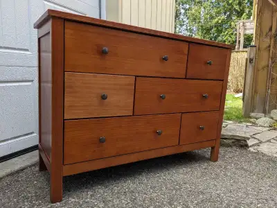 JYSK 6 Drawer Dresser in Solid Wood , View more
