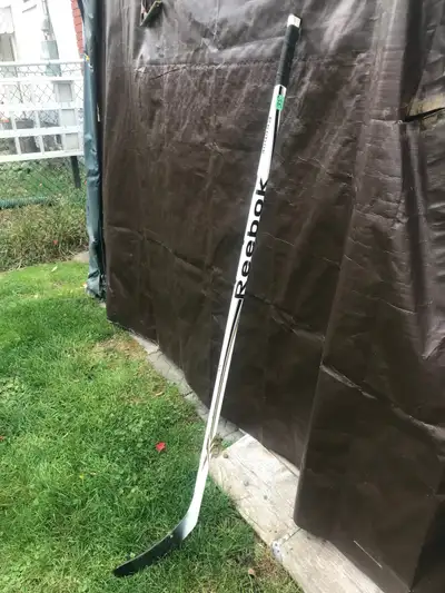 Various hockey sticks Reebok $35/ others $30/Goalie stick $45, View more