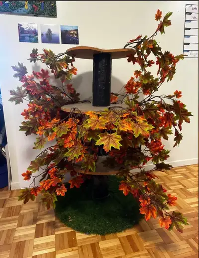 Multi-Level Cat tree + FREE Cat House & scratch post, View more