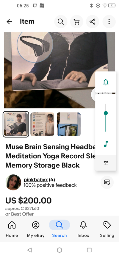 MEDITATION MADE EASY!  Muse. The Brain Sensing Headband, View more
