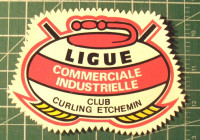 Ecusson curling Etchemin / curling Etchemin patch