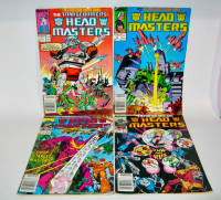 TRANSFORMERS HEAD MASTERS Comics Vintage Series Complete Set 1-4