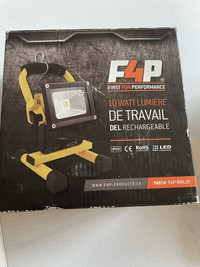 F4P 10 Watt LED Rechargeable WorkLight