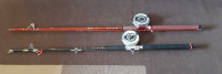 MOOCHING RODS & REELS -- $200 FOR BOTH