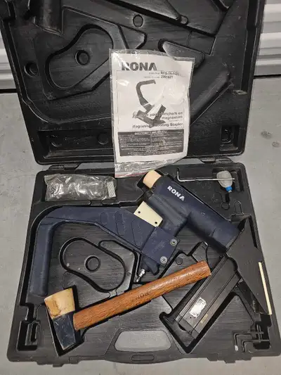 Rona Magnesium Flooring Stapler, View more