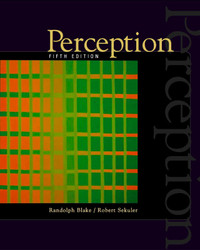 Perception (5th Edition)- By Blake and Sekuler - New