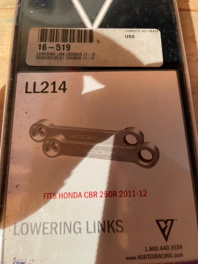 CBR 250 Lowering Links in Other in Ottawa