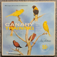 Vintage Hearts mountain canary training record 