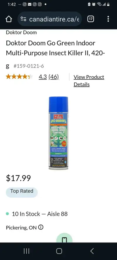 Doktor Doom Multi-purpose Insect Control 515g, View more