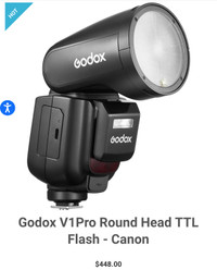 Godox V1 pro and Godox XPro-C wireless Trigger for Canon