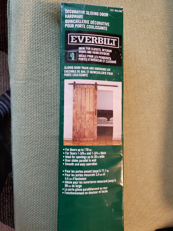 Decorative Sliding Door Hardware - Everbilt brand in Windows, Doors & Trim in Markham / York Region - Image 3