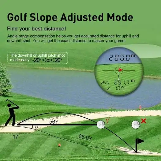 600M Yd Golf Laser Rangefinder Mini  Rangefinder  Golf  Hunting in Other in Ottawa - Image 4