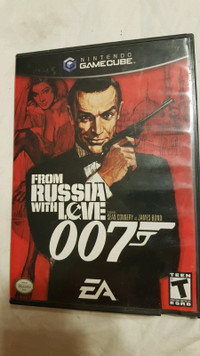 NINTENDO GAMECUBE FROM RUSSIA WITH LOVE 007 COMPLETE