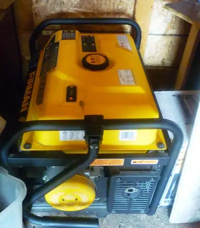 Portable Generator Duel Fuel- Electric or Recoil Start-Like New, View more