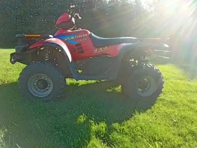 99 Polaris 335 4x4 ATV in excellent condition I have owned this bike 10 years, always change the oil...