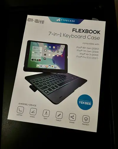 Flexbook 7 in 1 Keyboard Case for iPad 