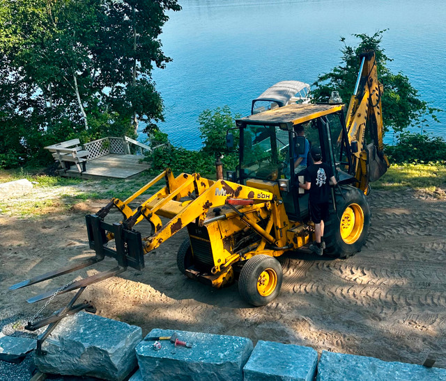 1992 Massey Ferguson Backhoe in Heavy Equipment in Belleville - Image 4