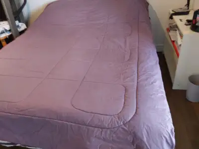 Douillette mauve pour lit simple, View more