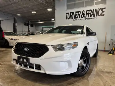 2013 Ford Taurus Police Interceptor 3.7L V6 AWD. Former police patrol vehicle. Running and driving g...
