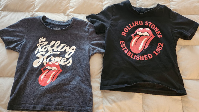 Kids Rolling Stones T-Shirts (2 - size 4T) in Kids & Youth in Oshawa / Durham Region