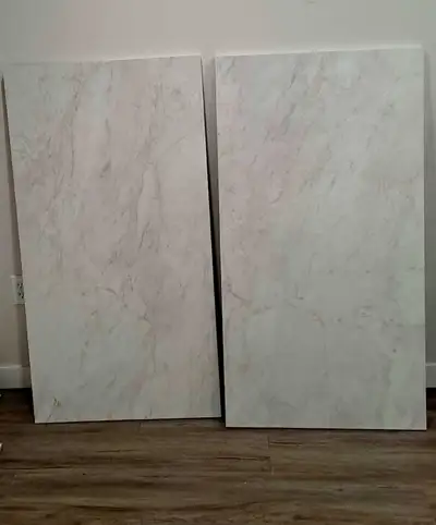 Brand new Light gray kitchen countertops (8 ft), View more