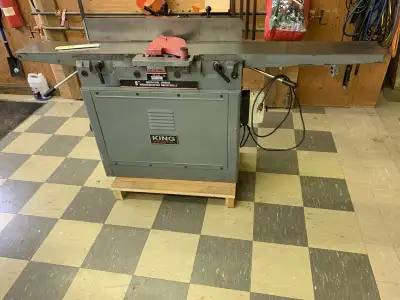 8”king jointer planer, View more