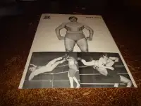 jackie wiecz quebec wrestling photo lutte grand prix originale