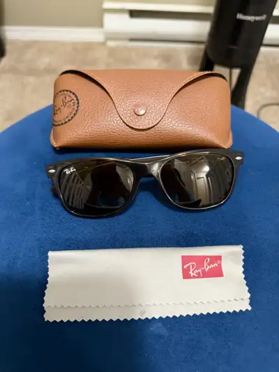 Ray-Ban RB2132 Wayfarer Sunglasses – Rare Tortoise – , View more