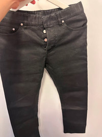 Balenciaga Matt Black jeans for men