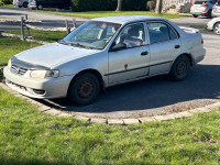 a vendre  toyota corolla 2001, 200000 km