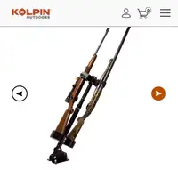 KOLPIN UTV Vertical In-Cab Gun rack