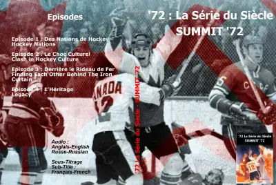 '72 : LA SÉRIE DU SIÈCLE - SUMMIT '72,  sur/on 4 DVD, View more