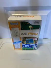 Wii Play Nintendo Wii Game Big Box With Bonus Wii Controller